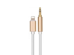 Cabo Auxiliar de Áudio LAXISCREED para Iphone7/8/x 3.5mm