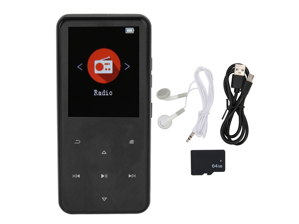 Reprodutor Mp3 LAXISCREED Bluetooth 5.0 16gb 64gb