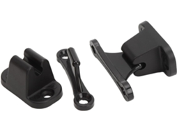 Conjunto De 2 Travas Porta Em Formato T Da Eacam Para Trailers E Barcos, Suporte De Trava Armário Em Nylon Com Parafusos