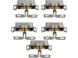 Fecho De Rolete Duplo, Duplo Para Armário, Prateado, 50x16x13mm,