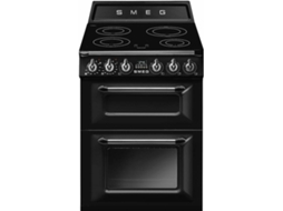 Fogão SMEG TR62IBL2 (96 L - Elétrico de Indução - Preto)