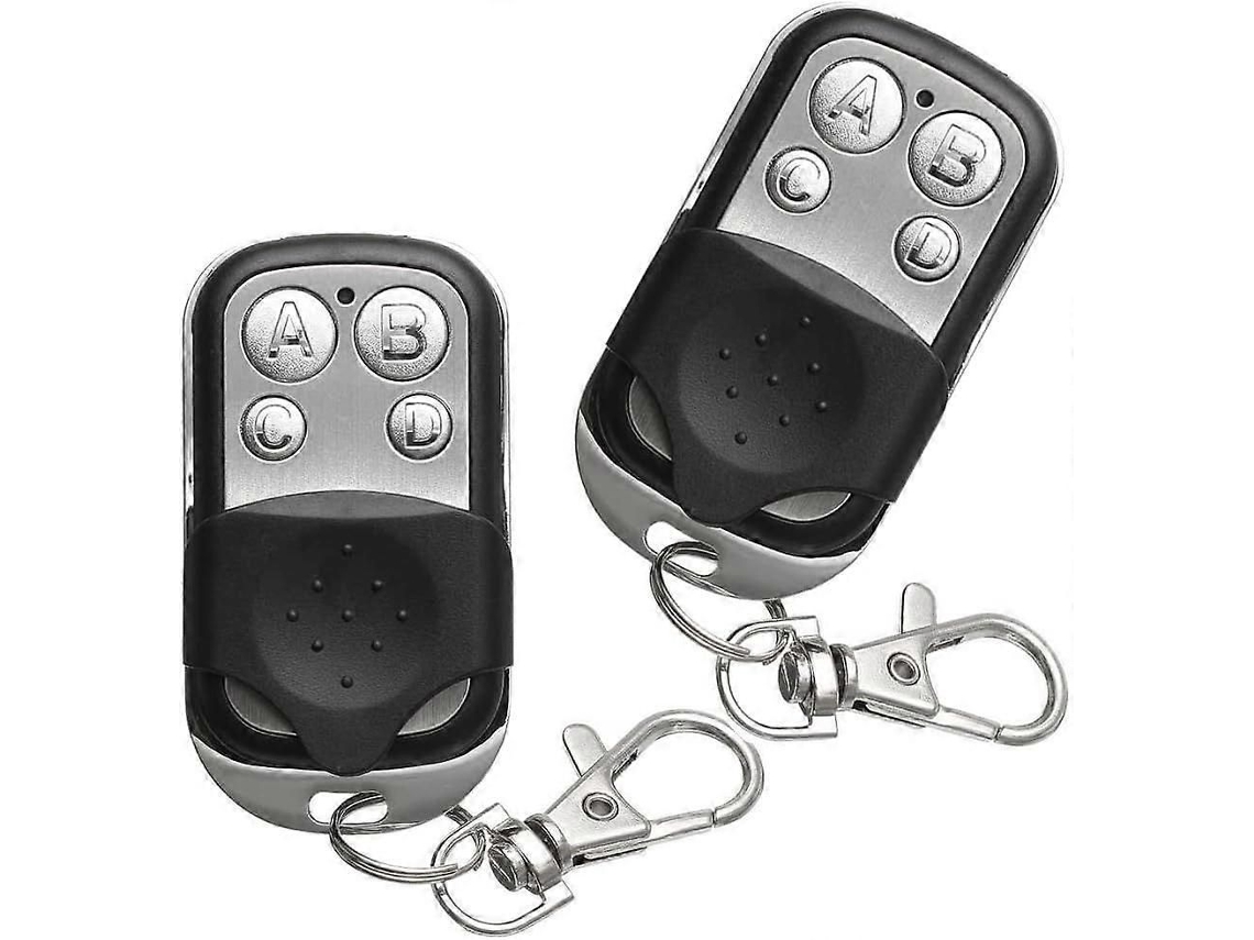 Controle Remoto Para Porta De Garagem, 2 Unidades, 433 Mhz, Controle Remoto Universal Para Abridor De Porta De Garagem, Controle Remoto Para Gara