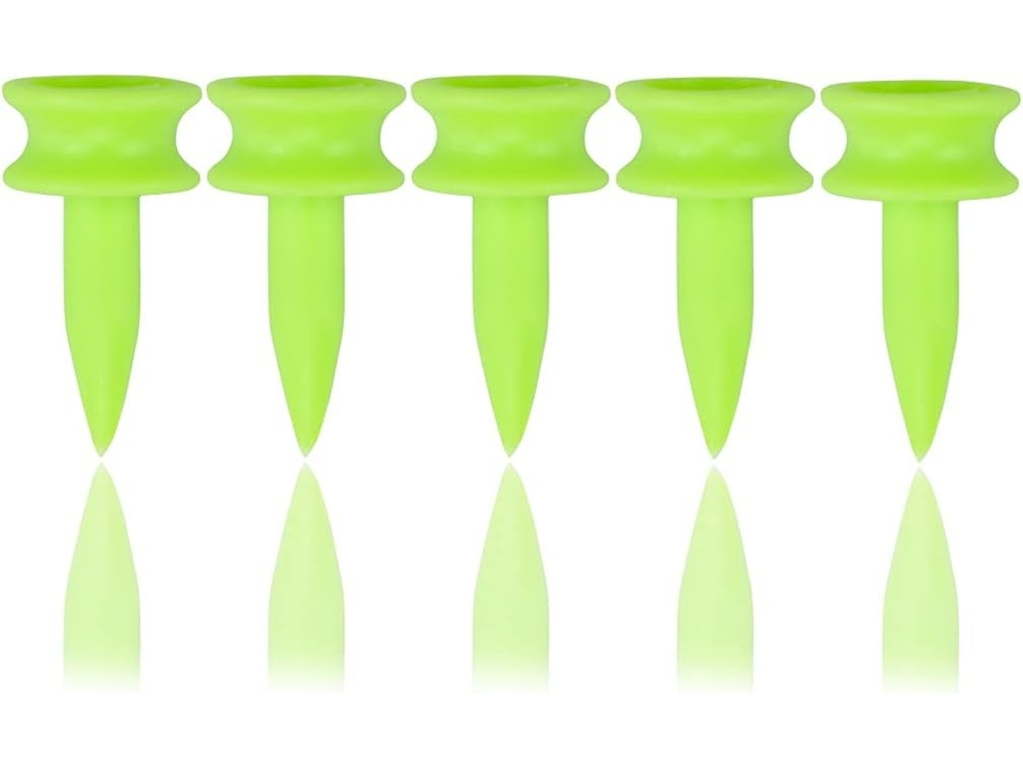 Lurelia Tees De Golfe, 100 De Plástico Verde Tamanho S 25 Mm