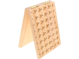 Cartela De Bingo: Bingo De Madeira Com 75 Bolas De 7/8'' - Mesa De Jogos Com Bandeja Para Festas E Noites De Festa