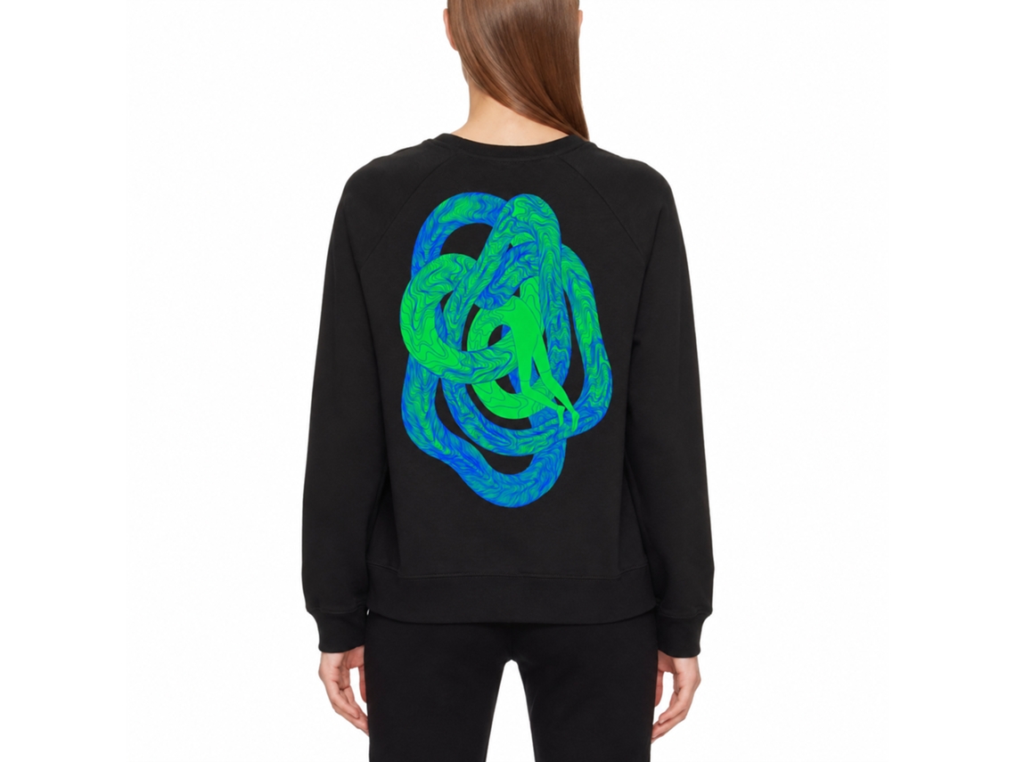 Rockinstone Snaking X Staselė Jakunskaitė Sweatshirt Unique Designer Style