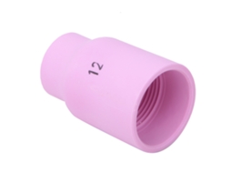 Conjunto de 5 bicos de cerâmica com lente de gás grande 53n87 (12 peças) para tocha de soldagem TIG