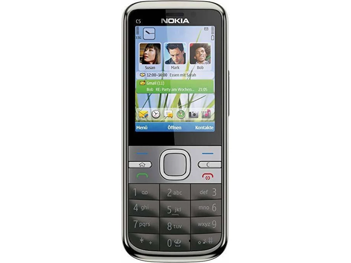 Telemóvel NOKIA C5 (Cinza)
