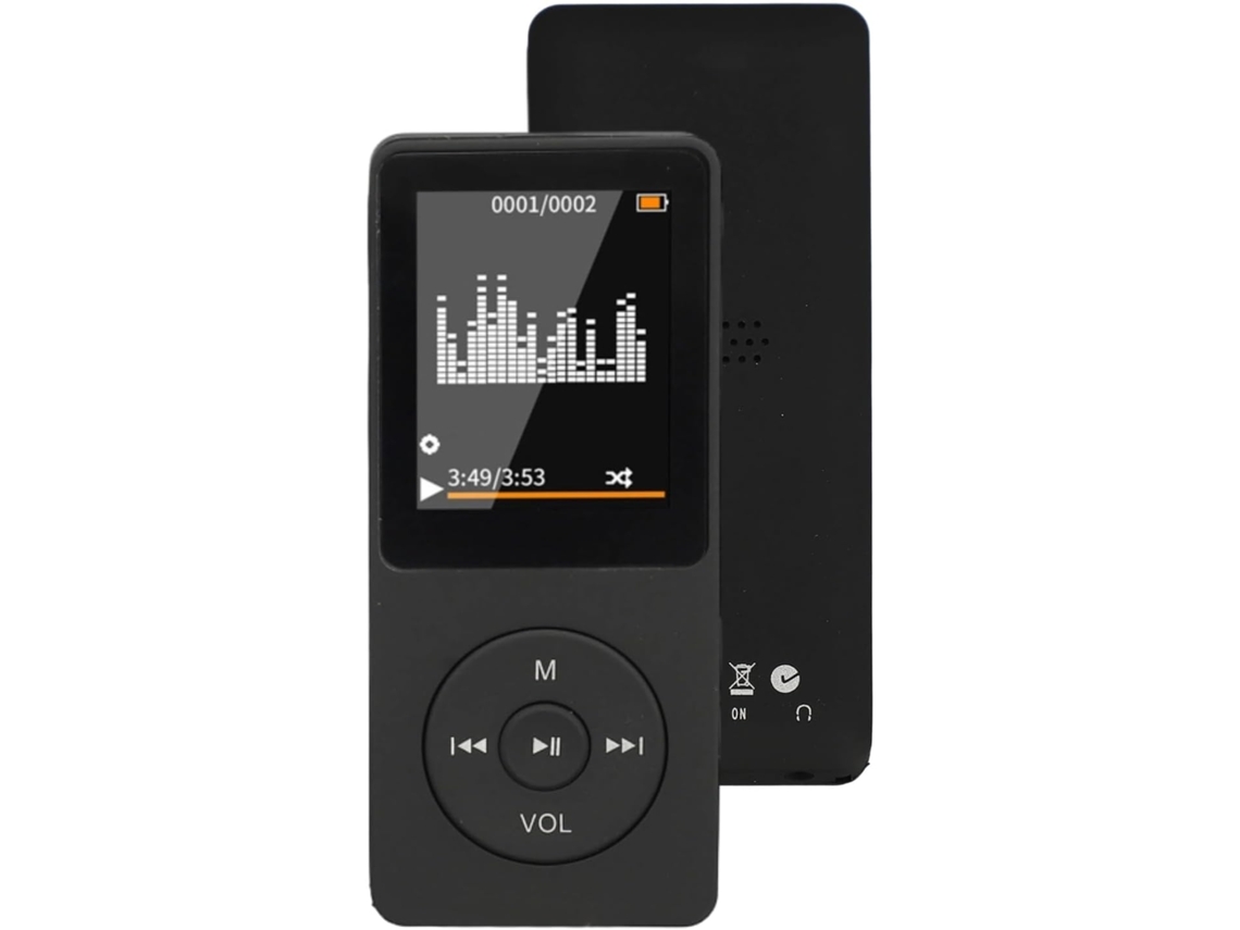 Reprodutor De Mp3 Mp4 Com Bluetooth, Tela De 1, 8 Polegadas, Som Sem Perdas, Reprodutor De Música Sem Fio Com Interface