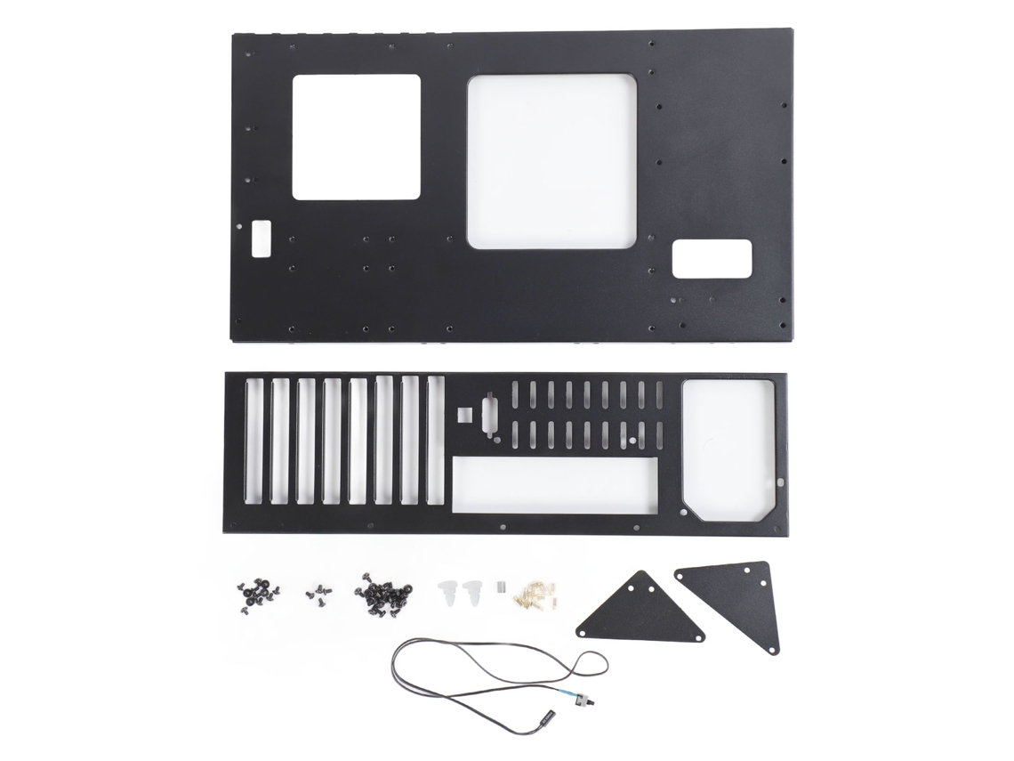 Suporte para gabinete de computador aberto (suporta servidores duplos e várias placas-mãe)