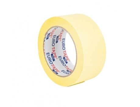 Fita Adesiva Para Pintura Dalpo 30mm X 25m, Amarela, 1 Unidade