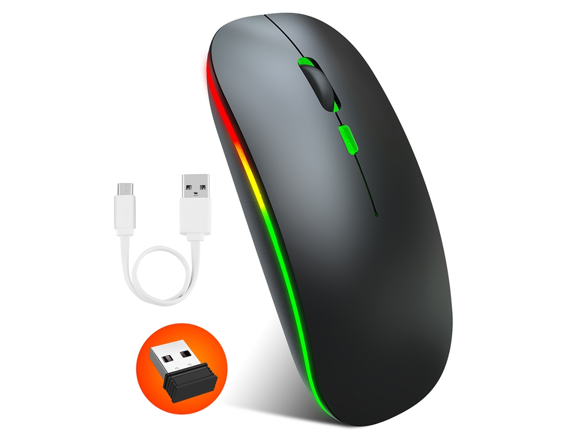 Rato Sem Fio LAXISCREED Recarregável 2.4g