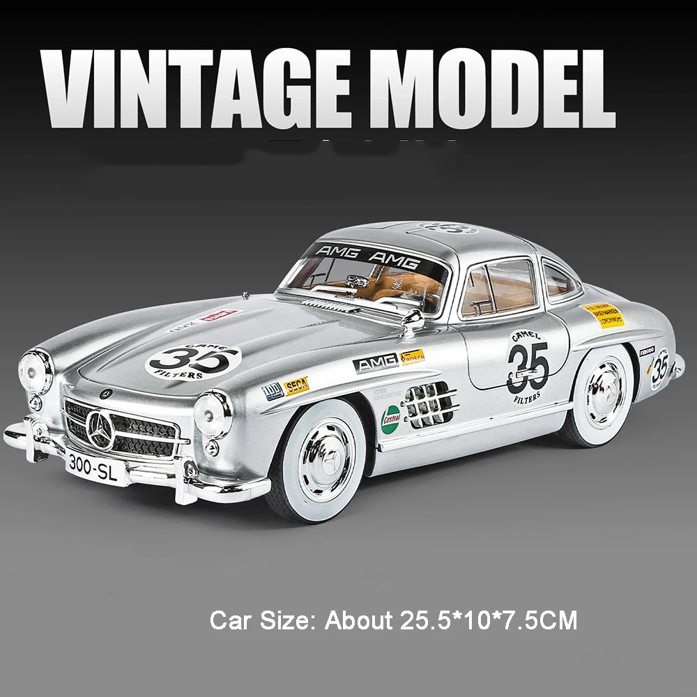 (versão 35, Prata) Miniatura De Carro Em Escala 1:18, Extremamente Realista, Com Música E Luzes.