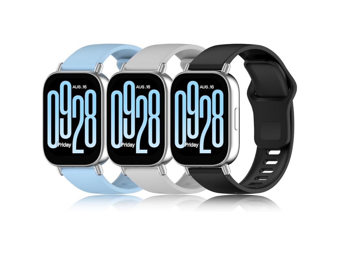 Bracelete Para Xiaomi Redmi Watch 5 Active/5 Lite 22mm 3pc