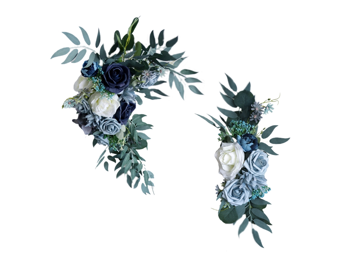 Arranjo de Casamento Peónia Artificial 40cm