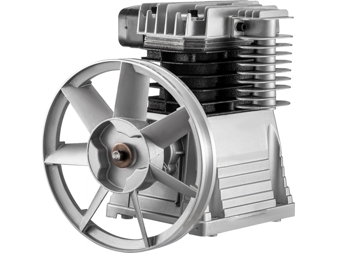 Cabeçote do compressor de ar 2,2 kW, 2 cilindros em ferro fundido, 1 estágio