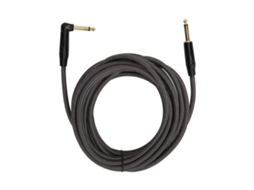 Cabo de Áudio para Guitarra 6m, Conector de 6,35 Mm para Amplificador de Guitarra Elétrica, Cabo para Instrumento AQUAFORGE