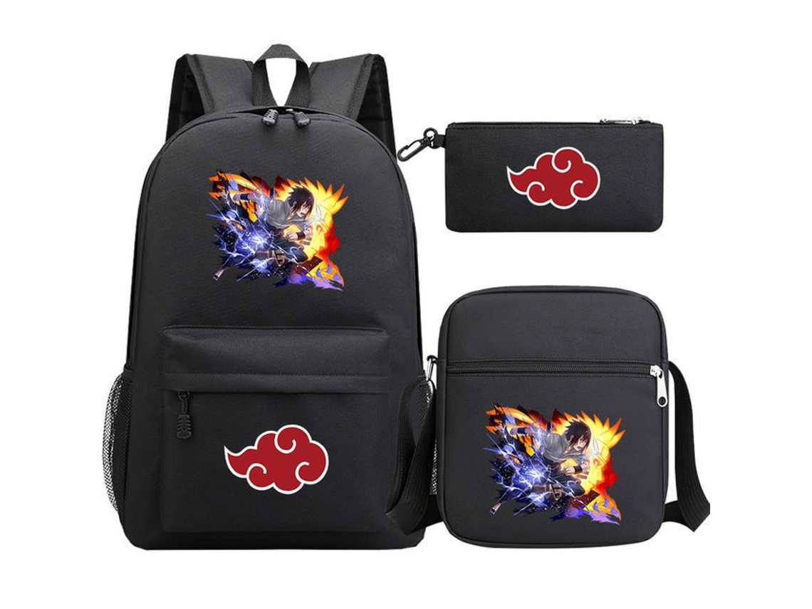 Conjunto de Três Peças de Mochila KOHREE de Anime Harajuku