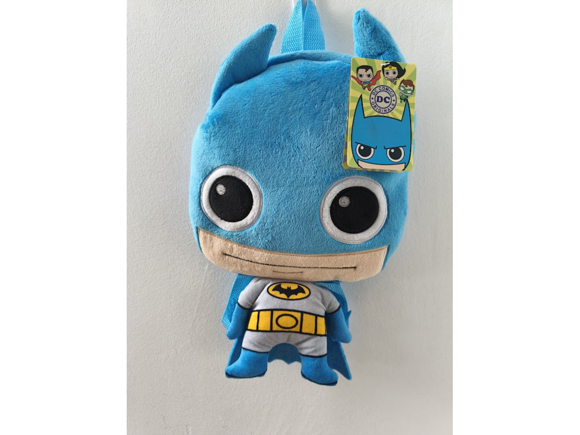 Mochila De Peluche 3d Dc Comics Batman Kid 32 Cm