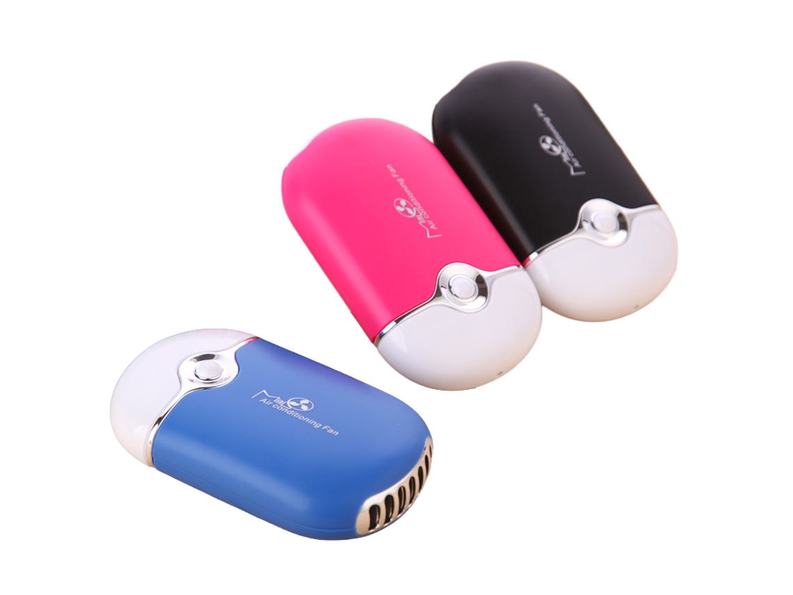 Laxiscreed Mini Ventilador Usb Portátil, Secador De Cílios E Ventilador De Pescoço Recarregável