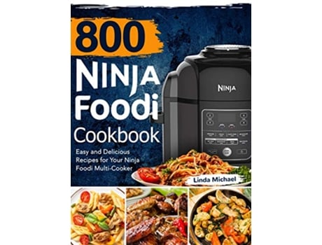 Livro 800 Ninja Foodi Cookbook de Linda Michael (Inglês - Capa Dura)
