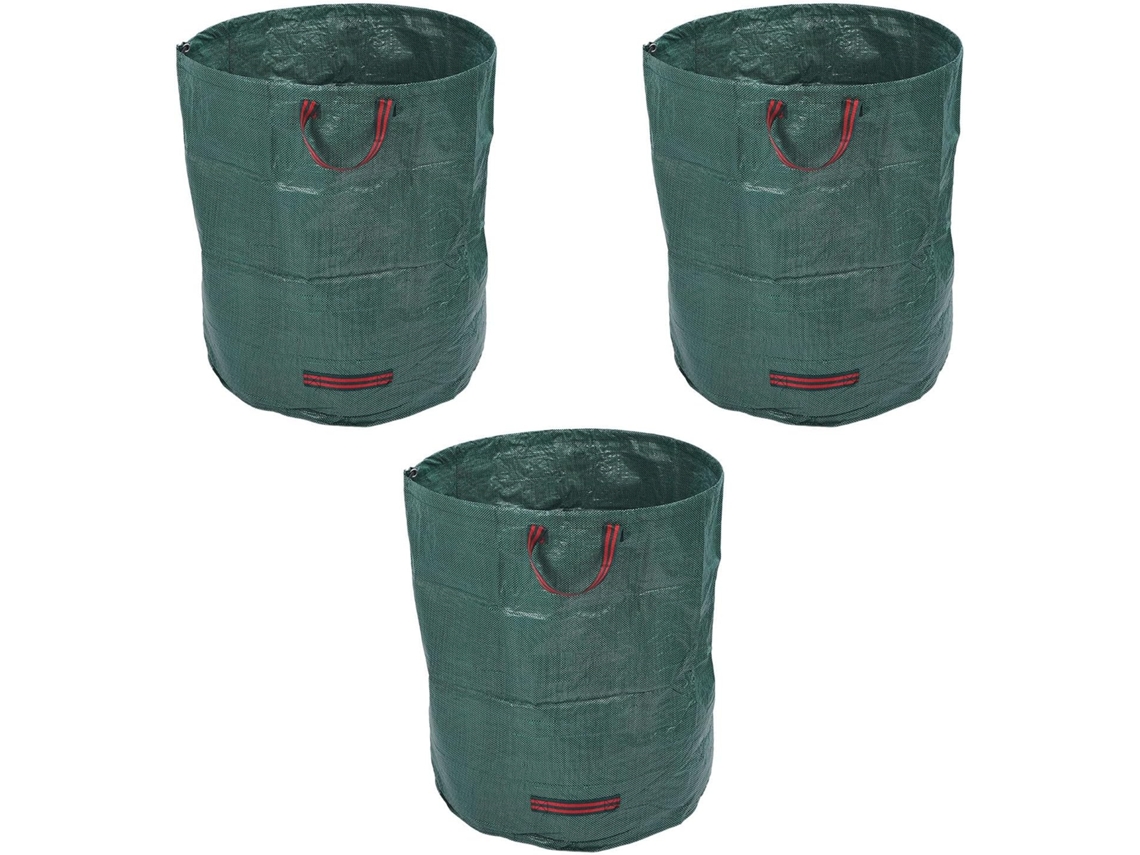 Conjunto De 3 Sacos Folhas Em Pp Resistente - Ferramentas Essenciais