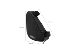 BOLSA triangular para quadro de bicicleta, 1.5L, preta, Roswheel, armazenamento frontal para mountain bike | S/MARCA