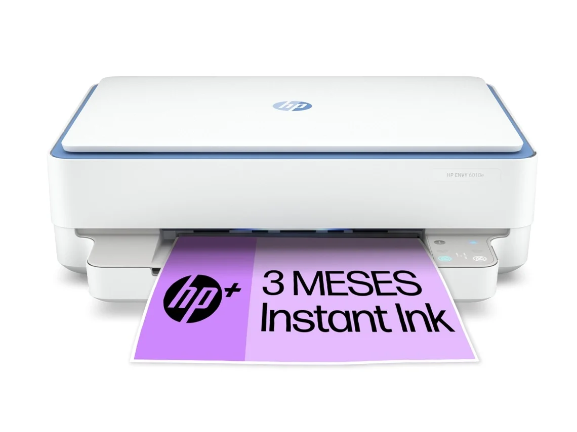 Impressora HP Envy 6010e (Multifunções - Jato de Tinta - Wi-Fi - Instant Ink)