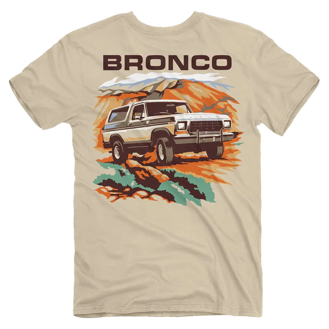 Ford Bronco - High Desert T-shirt Unisex Rockinstone Size:l