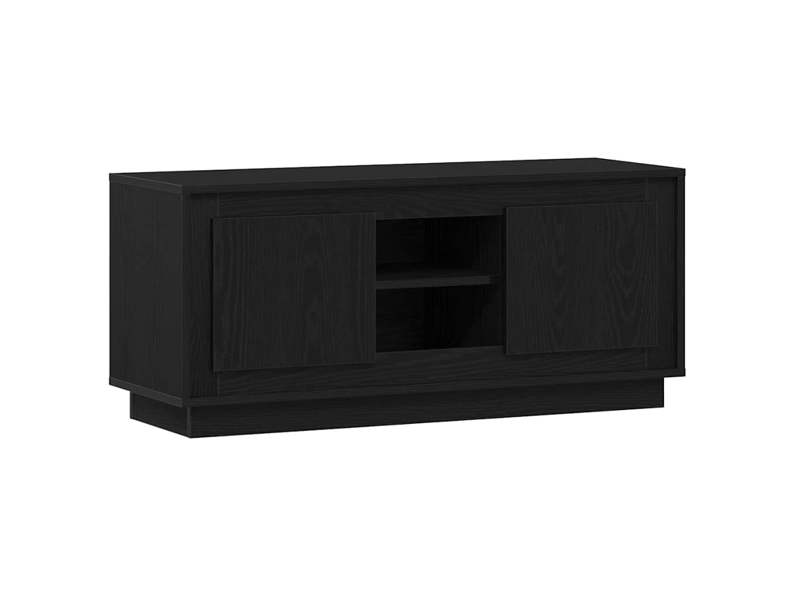 Gabinete para Tv Carvalho Preto 102 X 35 X 45 Cm MAISON EXCLUSIVE