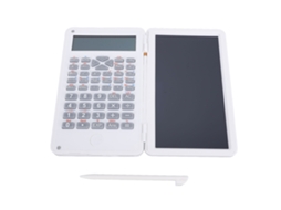 Calculadora Científica Portátil Com Display 2 Linhas E Tábua De Escrita Lcd 6 Polegadas