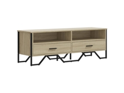 Tv Cabinet, Tv Cabinets Vidaxl Marrom Madeira Processada (n/a)