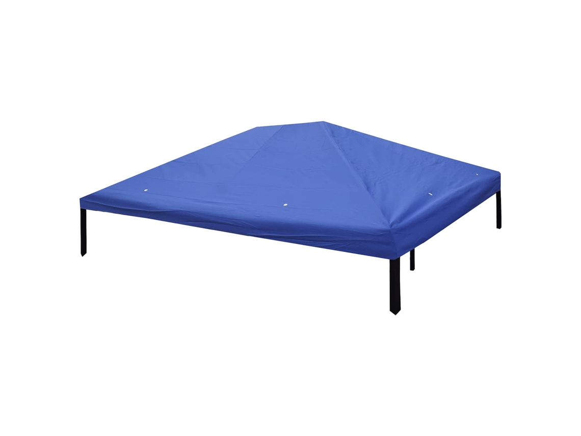 Vidaxl Capa De Gazebo 300 X 400 Cm Azul