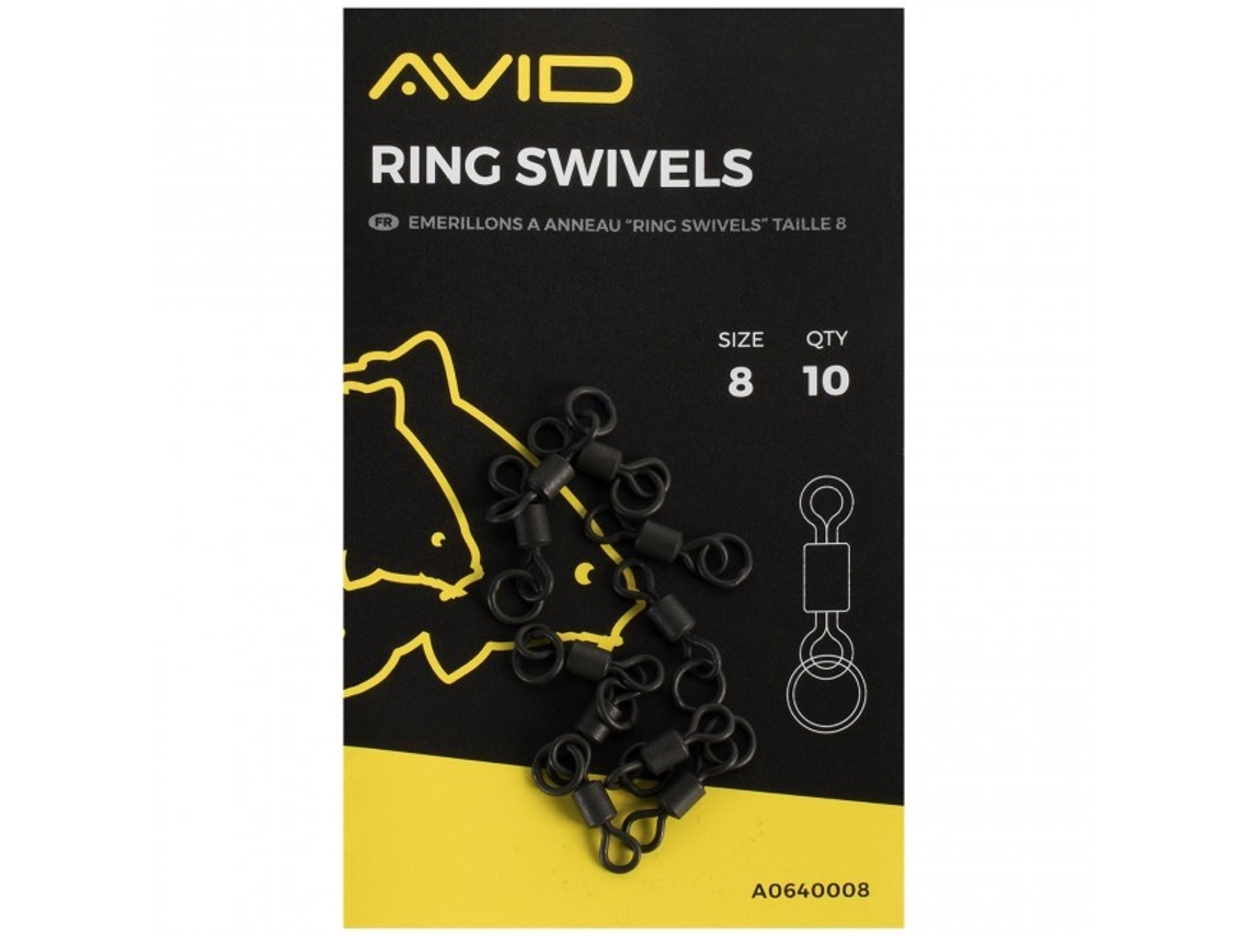 Emiillons AVID Carp ring swivels