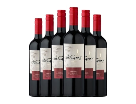 Vinho MONTGRAS SAN JOSÉ Cabernet Sauvignon Valle Central (0.75 L - 6 Unidades)