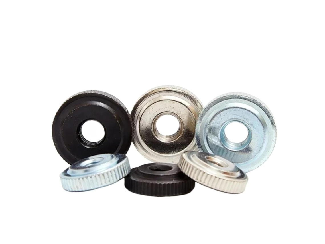 Ferramenta Manual Para Aperto De Porcas Borboleta Com Recartilhado Fino, Passo Pequeno, M3 M4 M5 M6 M8 M10 Zinco Preto