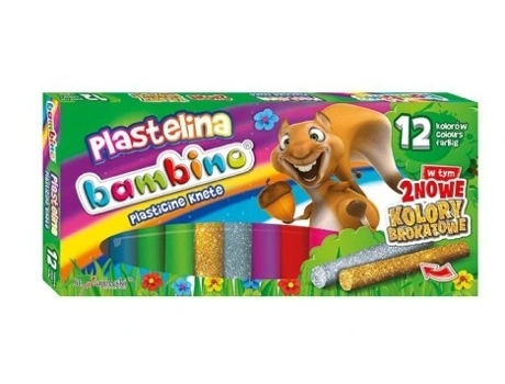 Plastilina De Arte Para Crianças, Conjunto De 12 Cores Bambino