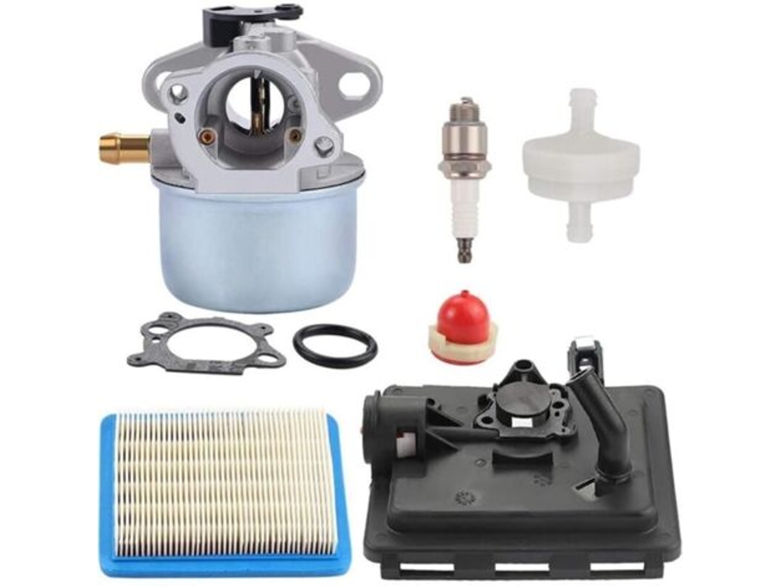 Lawnmower Carburetor 799868 With Air Filter 496116 795259 For Base. Compatible With Engines 124l02 124t02 124t05 124t07.