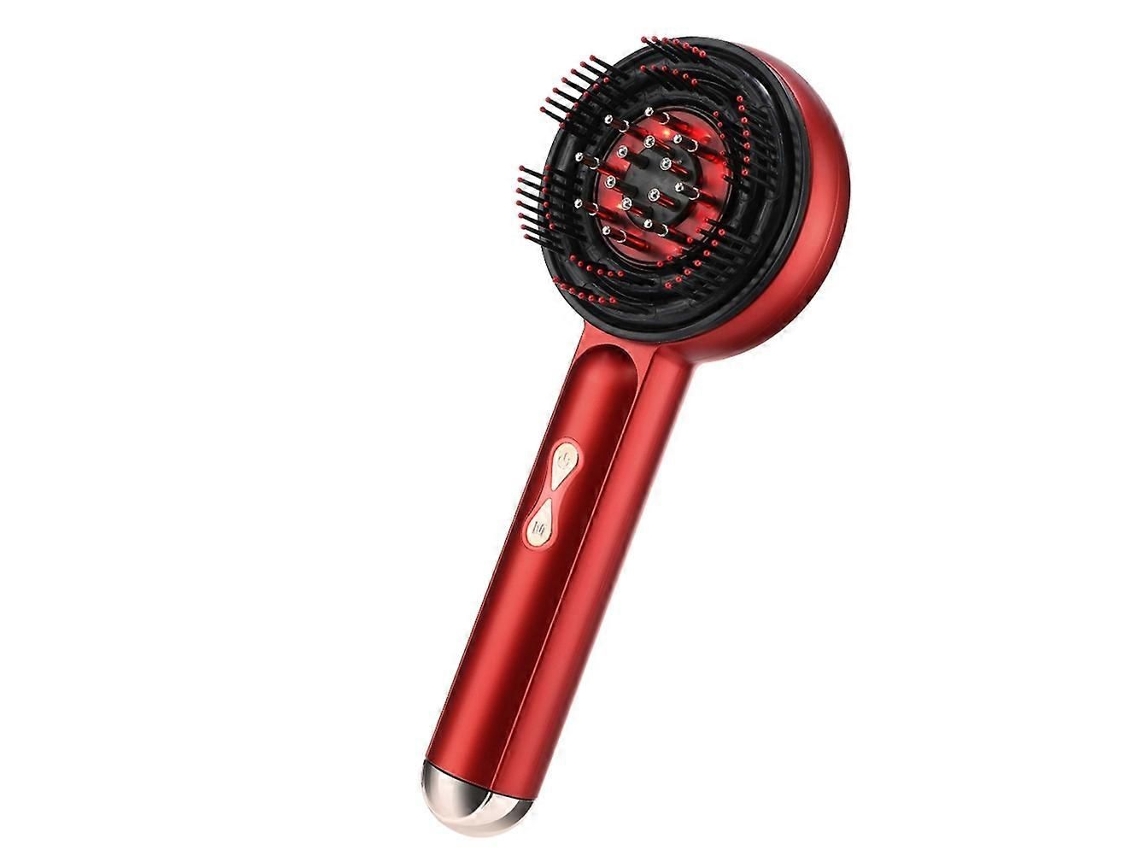 Pente Elétrico Para Massagem Capilar, Pente De Massagem Elétrica Com Microcorrente, Pente Condutor De Líquido Adequado Para Massagem Na Cabeça.