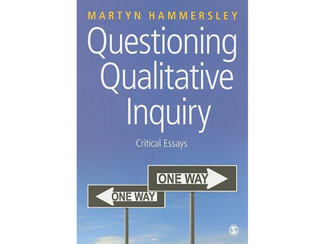 Livro Questioning Qualitative Inquiry de Martyn Hammersley (Inglês)