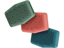 Lurelia Conjunto De 3 Escovas De Silicone Para Duche, Silicone Macio E Massagem Suave