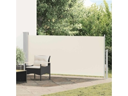 Vidaxl Toldo Lateral Retrátil 140x314 Cm Creme