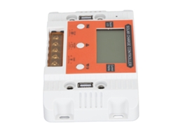 Laxiscreed Controlador De Carga Solar Com Visor Lcd Retroiluminado E Saída Usb Dupla