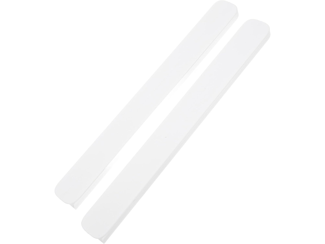 Toddmomy Conjunto De 2 Corrediças Plástico Branco Para Gavetas Com Funcionamento Suave E Silencioso Armários Cozinha