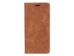 Capa de Couro para Telefone Nova para Huawei P30 Marrom EOOCOO (capa de Couro de Negócio com Fecho)