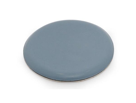 Deslizante ptfe ø70 adhesiva gris (2u)