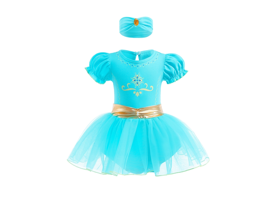 Trajes de Natal Jasmim Cosplay Bebê Macacão de Peça Única 70Cm
