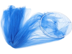 Mosquiteiro Redondo Smasolo Para Cama De Princesa, Cor Azul, Para Pendurar Em Quarto Infantil, Cortina Para Cama De