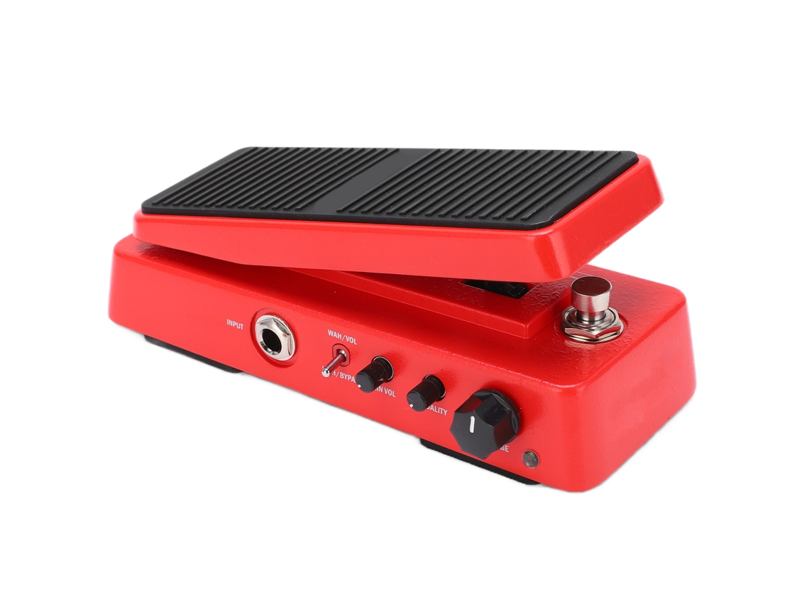 Wah 2 Pedal de Volume Wah Multimodo com 6 Níveis de Frequência Ajustáveis ​​para Afinação de Guitarra, Acessórios 9 V 18 Ma AQUAFORGE