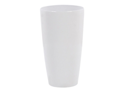 Vaso Beliani Tseria De Poliresina Branco 40x40x75