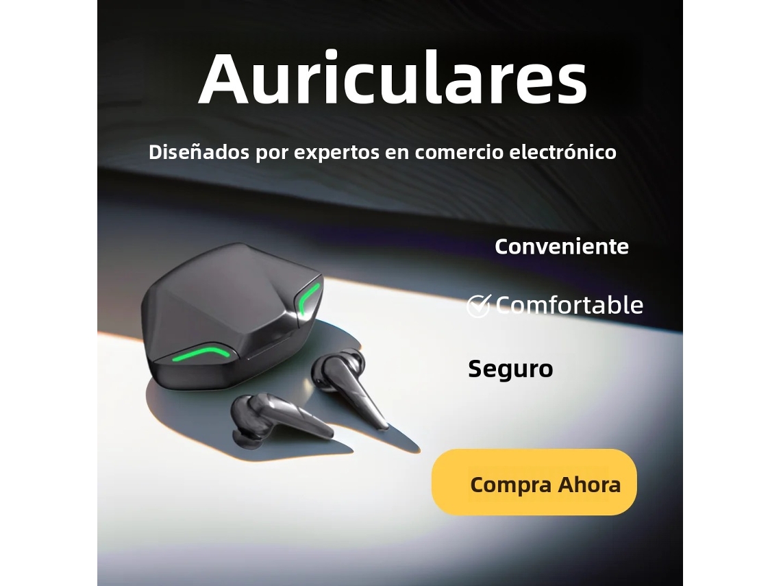 FONE DE OUVIDO MDUG Bluetooth para carro com microfone e 20h de bateria